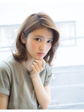 サロンドミルク 原宿(salon de MiLK) 【salon de MiLK原宿】大人かわいい耳かけかきあげバング