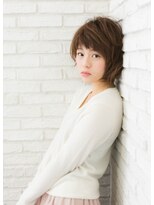 リノ ヘアー デザイン 河原町三条(Lino Hair Design) ショートボブ×パーマはお手入れ簡単【河原町三条】