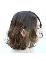 ザッツ ヘアークリエイト(ZATZ HAIR CREATE) 切りっぱなし波ウェーブボブ