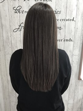 ヘアサロンアミング(hair salon AMING) サラツヤストレート♪