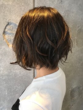 ヘアーデザイン ヴィフ(HAIR DESIGN vif) お客様スタイル☆アッシュベージュのバレイヤージュ
