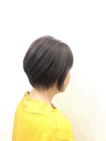 クオリス 上福岡店(QUALIS)&nbsp;暗めカラー/小顔/ショート/ショートボブ/艶カラー/30代40代50代