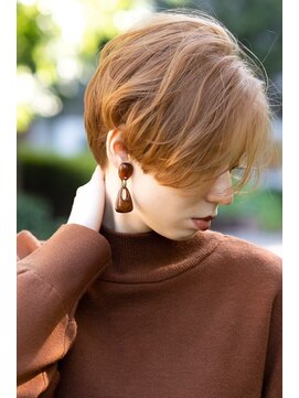 ケアリー 武蔵小杉(Carelly) 大人かわいい前髪セシルカットココアブラウンフリンジウェーブ