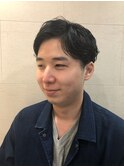 ツーブロック×七三パート＜六本木＞