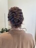 お呼ばれヘアアレンジ♪