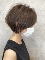 バンプ ギンザ(BUMP GINZA)&nbsp;前下がりショートボブ×透明感カラー【NAYUMI】