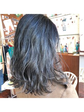 テト(tet) ハイライトアッシュグレー