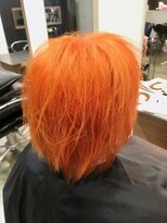 アビリティ ヘアー(ability hair) ダブルカラー　ビビッドオレンジ