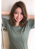外ハネくびれレイヤー