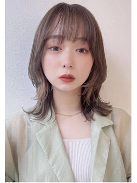 ヘア ルミナス バイ フォルテ(HAIR LUMINAS by FORTE) クールで可愛いミディアムウルフ