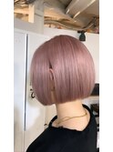 #黒髪#ボブルフ#ネビージュ#小顔#ワンレン