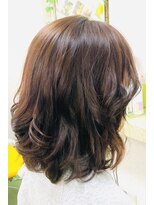 黄ぐまくん美容室 ゆるツヤパーマ
