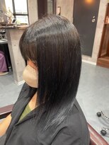 ハウル(Howl)&nbsp;#髪質改善#ケアブリーチ#ハイライト#ブルー#コバルト