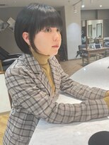 ロンドブルーム 天神大名店(Lond Bloom) 大人マッシュショート丸みショート黒髪ショートベリーショート