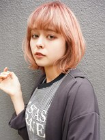 ブゾン(buZon)&nbsp;【buZon ブゾン】ピンクベージュ×レイヤーボブ