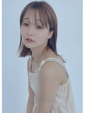 レシェル 多治見店(RECIEL) 切りっぱなしボブ 安藤