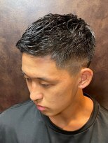 理容師　理容室　五反田　メンズ　ツイスパ　波巻き