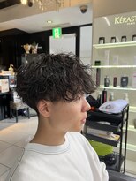 アイズ 海老名(AIZU)&nbsp;波巻きスパイラルパーマ　波巻きパーマ　メンズパーマ