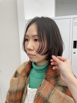 サンド 大阪梅田(sand) @eri_bob_ フルバング/イメチェン/似合わせカット[大阪梅田駅]