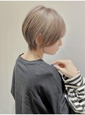 20代30代40代耳かけショート前髪なしハンサムショートカット