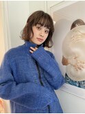 【表参道 sheta 】ゆる巻きウェーブ ボブスタイル