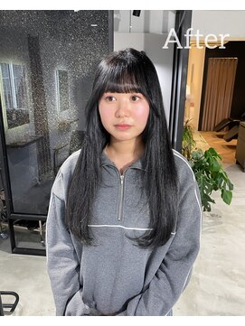 アリーズ シブヤ(ALLYS shibuya) 似合わせカット　おくれ毛カット　顔周りカット