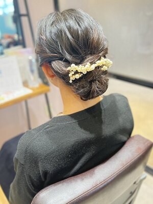 <近鉄八尾>どこよりも可愛いを提供【パーティーヘアセット￥3000】特別な日をオシャレで華やかに♪