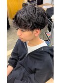 緩めシャドウパーマ