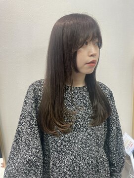 アオ(AO。) ロングレイヤー/レイヤー/顔まわりカット