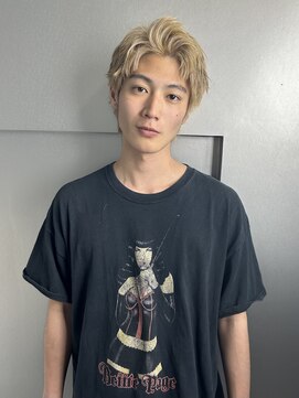 ゼスト リル 新宿(ZEST lill) アップバングショート　ハイトーンショート　落合陽世