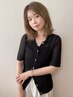 【西村】透明感カラー＋髪質改善ケアトリートメント