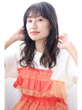 マルシェ(marche) 20代30代40代 前髪あり レイヤーカット 無造作ニュアンスパーマ