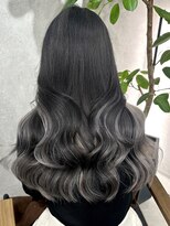 ロウル 渋谷(LOWRL)&nbsp;フェイクブラック×シルバーグレーインナーデザイン