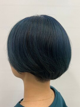 インパークス 江古田店(hair stage INPARKS) ブルーブラック［江古田駅/江古田/白髪染め/髪質改善］