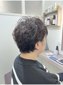 強めの大人パーマ(^^)