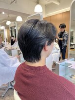 グランマッシュ(Granmash)&nbsp;センターパート/ウルフカット/メンズウルフ/綺麗めスタイル