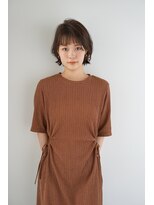 パール(PearL) 【PearL】メルティカラー/似合わせカット/外ハネボブ/ボブパーマ