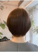 髪質改善　艶チャージ　ショートボブ【Dianne_渡部】