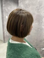 バディ 中野駅前店(BUDDY)&nbsp;オリーブベージュ【中野美容室/阿佐ヶ谷/高円寺/ショートボブ】