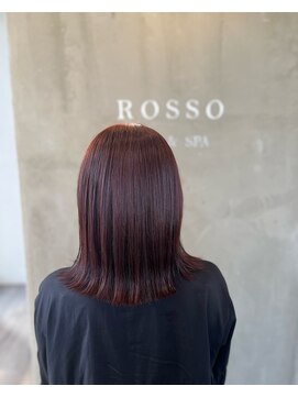 ロッソ ヘアアンドスパ 草加店(Rosso Hair&SPA) 外ハネボブスタイル