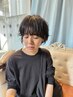 カット＋デザインパーマ＋ハチミツＴＲ　［用賀］