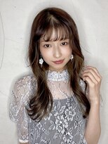 タヤ イオン新百合ヶ丘店(TAYA) 20代30代40代大人可愛い小顔暗髪ロングフェミニンレイヤーカット
