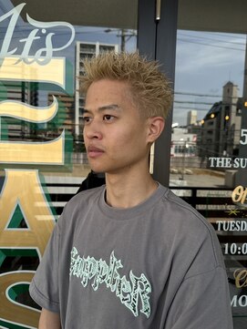 ザスーツブラザーズ(THE SUITS BROTHERS) MEN'SHAIRウルフカルマパーマメンズショートイージーパーマ