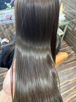 髪にドラマを いわき鹿島店の写真/【髪質改善特化サロン】ダメージに合わせたケアで理想の髪質に◎髪の内側から補修し、毛先まで潤う美艶ヘア