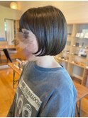 【リップライン丸みボブ】