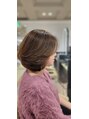 e.m.a プレミアムビューティーサロン 栄駅店(e.m.a PREMIUM BEAUTY SALON)&nbsp;大人女性におすすめ丸みボブ。