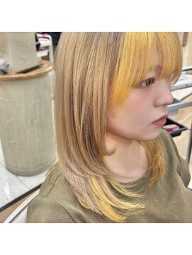 ナチュラルプラス 築町店(natural+) 夏カラー！イエロー！