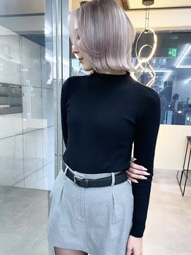 ラキング ギンザ トウキョウ(LAKING GINZA) くびれヘア/アプリコットオレンジ/夏/ハイライトカラー[銀座駅]