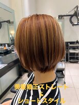 ウェル アアルト 本厚木ミロード店 【aalto本厚木ミロード】美髪矯正ストレート&ショートスタイル