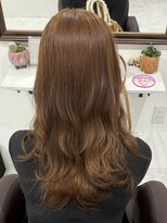 アールシリウス(R,SIRIUS)&nbsp;ブリーチなしWカラーで作るライトブラウンカラー